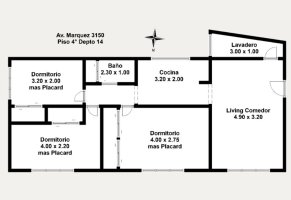4-room Apartment for Sale in San Isidro