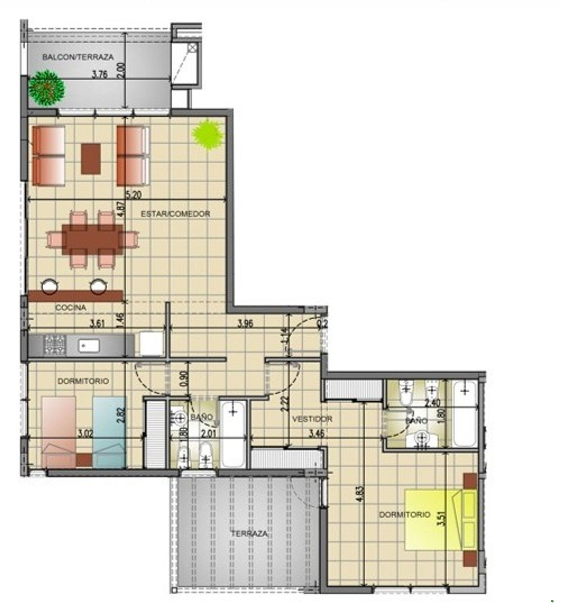 Departamento Venta 3AMB Vista Al Agua VILA VELA