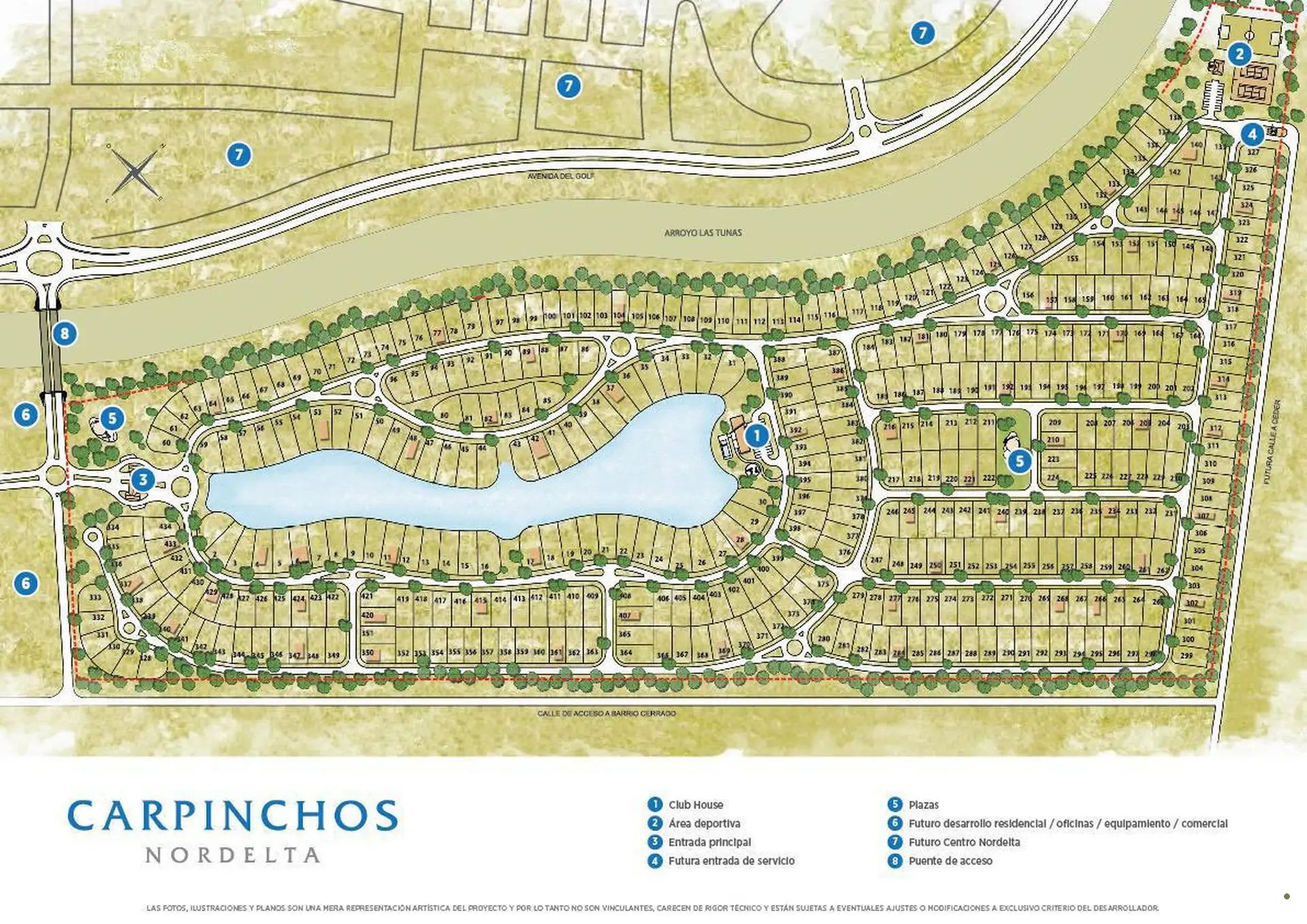 Venta de Lote en NORDELTA Barrio Carpinchos