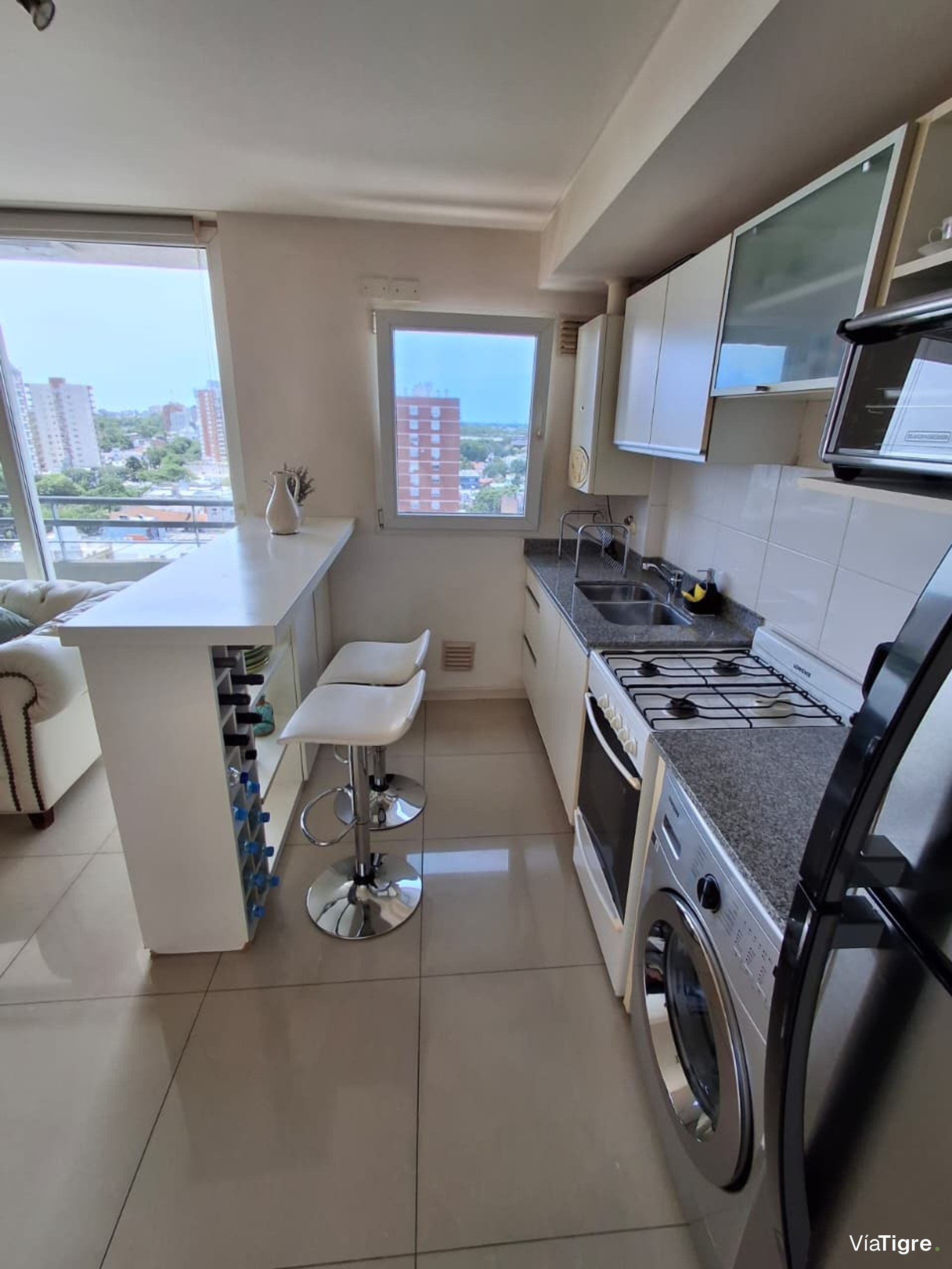 Depto 2 ambientes Venta Beccar - Seguridad 24 hs