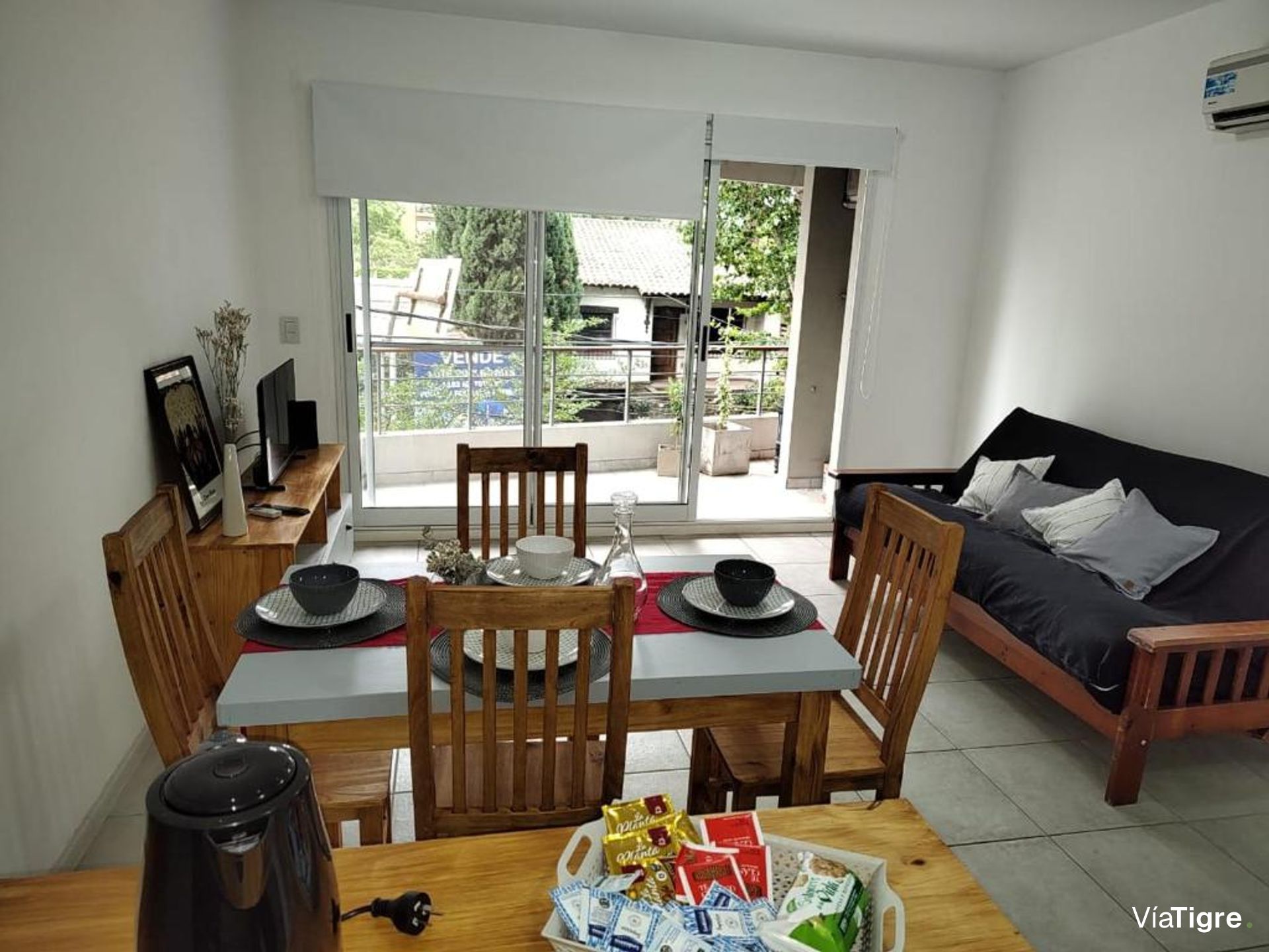 Alquiler Departamento 2 Amb Cochera Tigre Centro