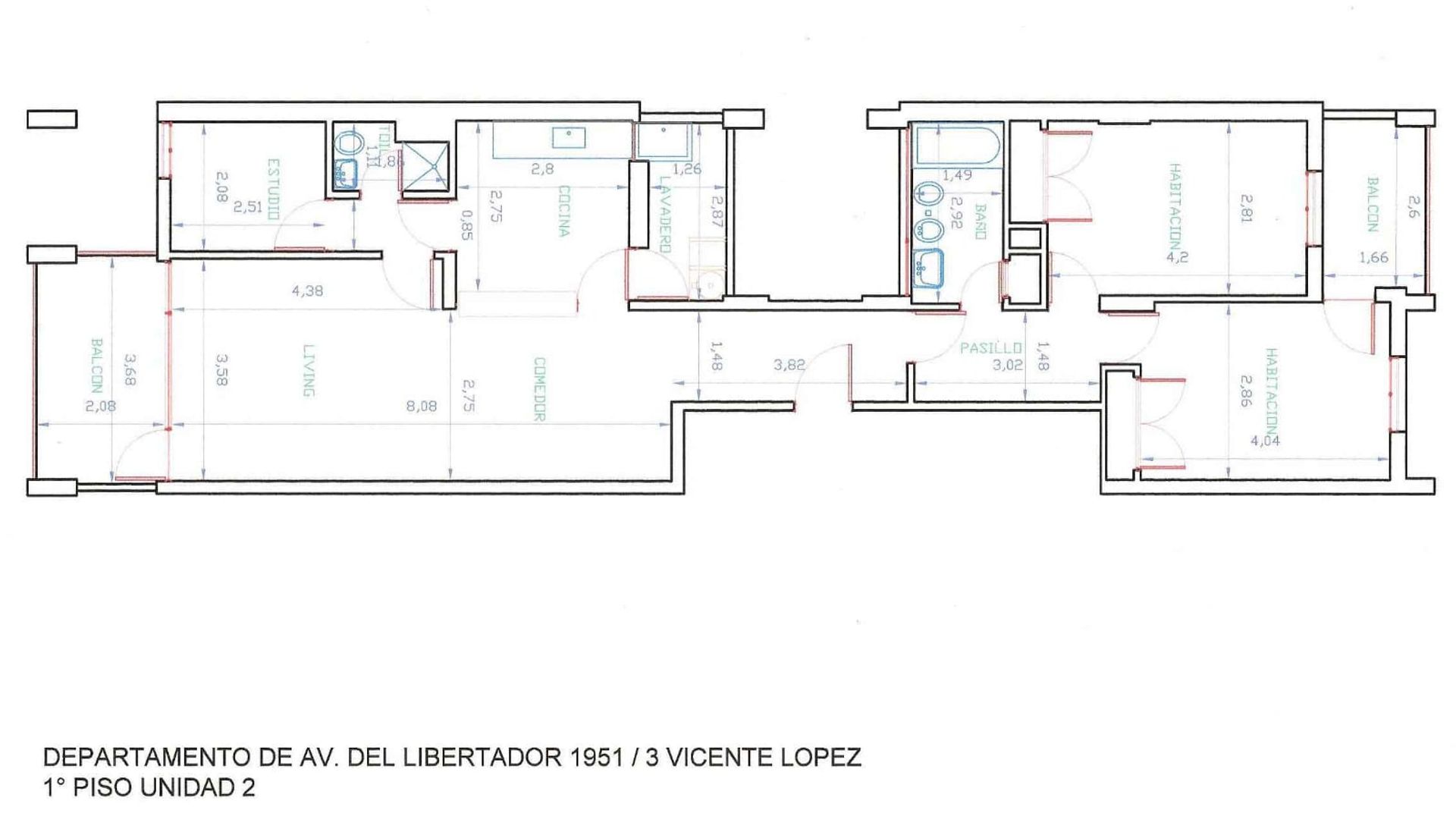 Alquiler Semipiso 4 ambientes Olivos