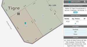 Lote en venta en Troncos del Talar en esquina
