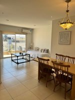 Seasonal 2-room rental with furniture and parking – Nortelta