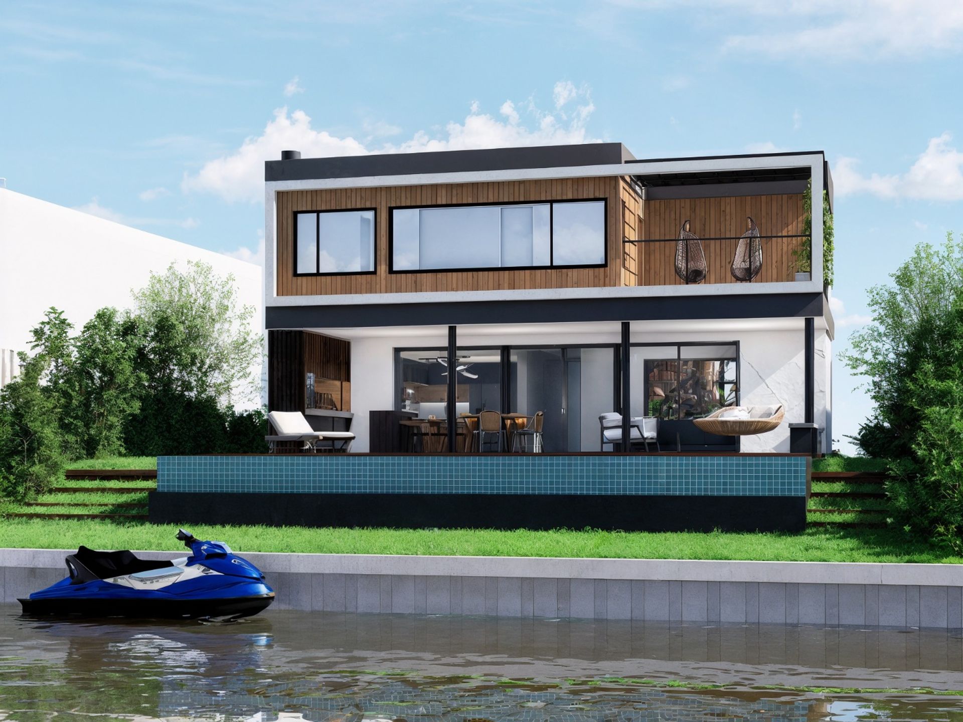 VENTA CASA 5 amb. c/muelle Barrio Nautico El Canal
