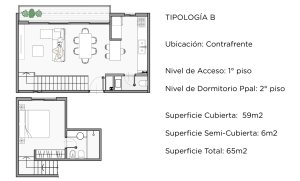 Venta 2 Ambientes Al Frente Con Cochera San Isidro