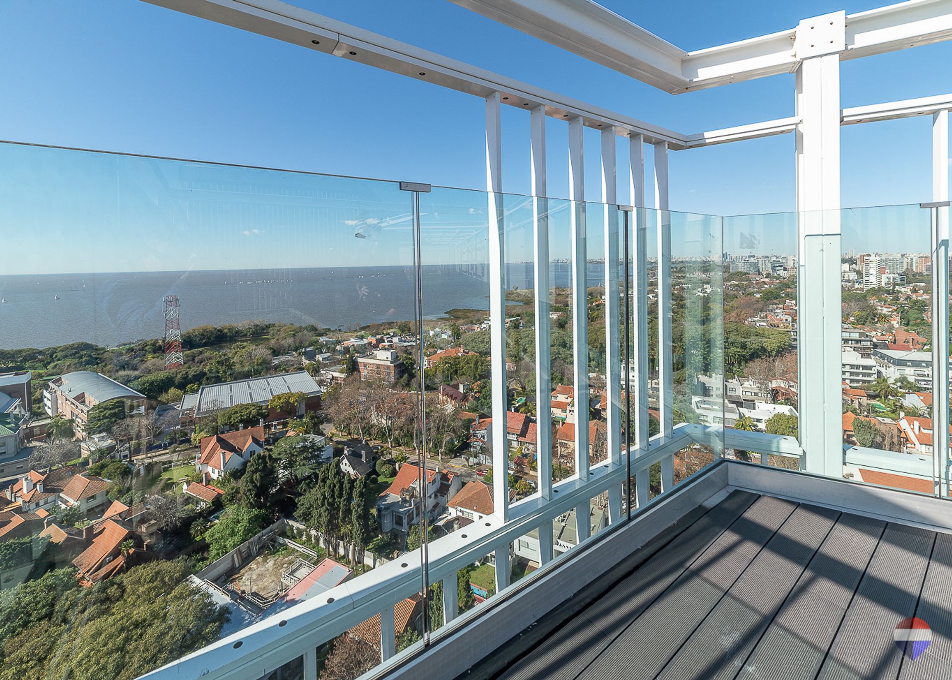 Semipiso de lujo vista abierta al rio, La Lucila