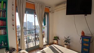 Studio Apartment for Sale with Balcony, Av. Maipú