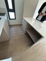 Two-room brand-new rental with garage, balcony, river view