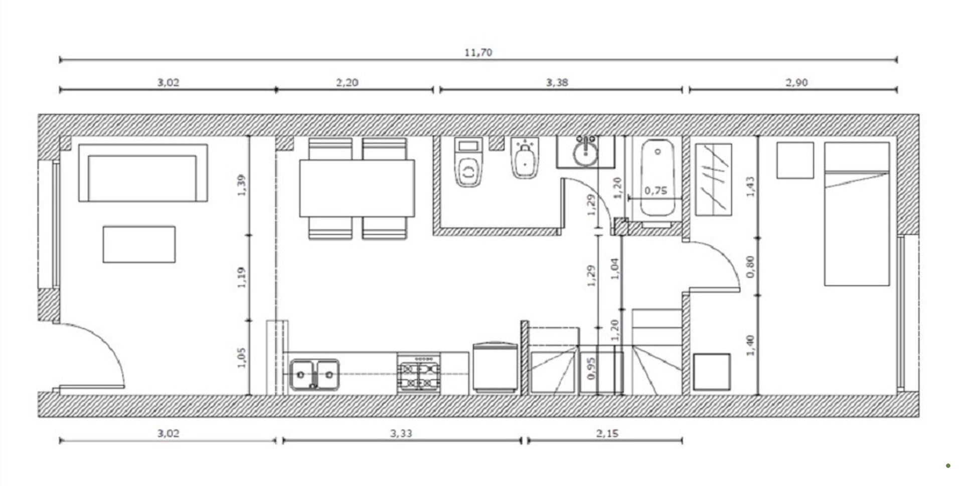 Venta Dep. 2 1/2 Ambientes Con Patio/Parri Olivos