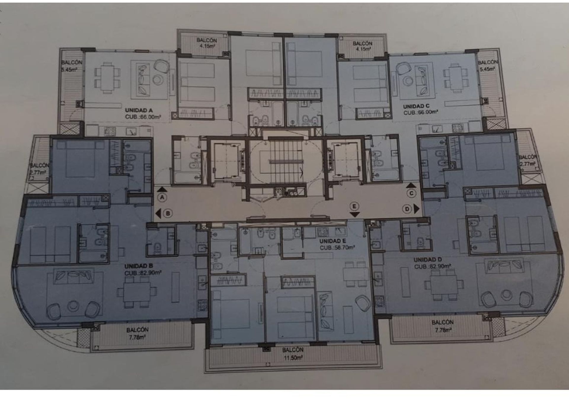 Vende semipiso 5 amb 2 suite vista espectacular