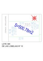 Sale of Castanos land, 501 square meters, east-facing garden