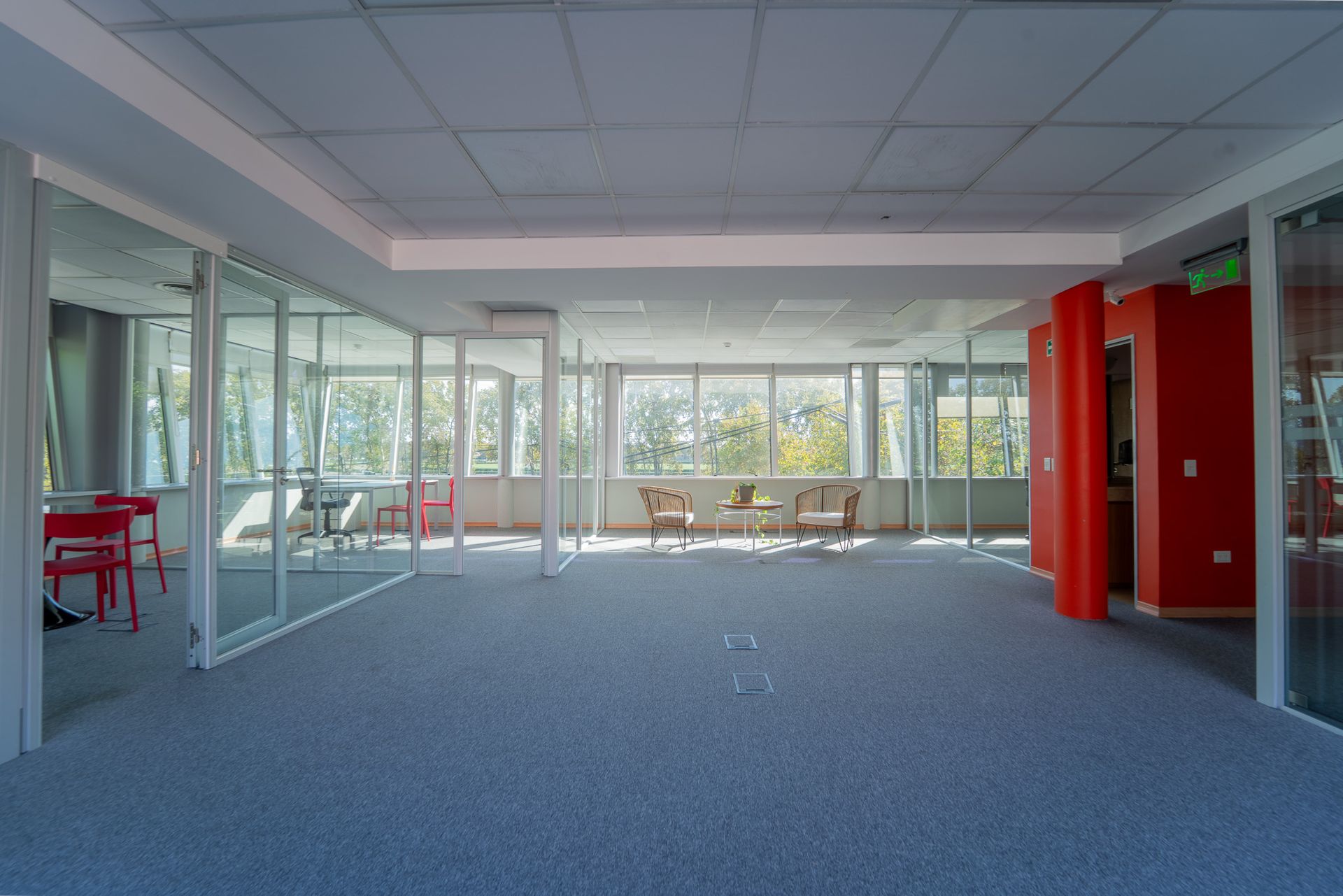 Oficinas premium con terraza en Martinez