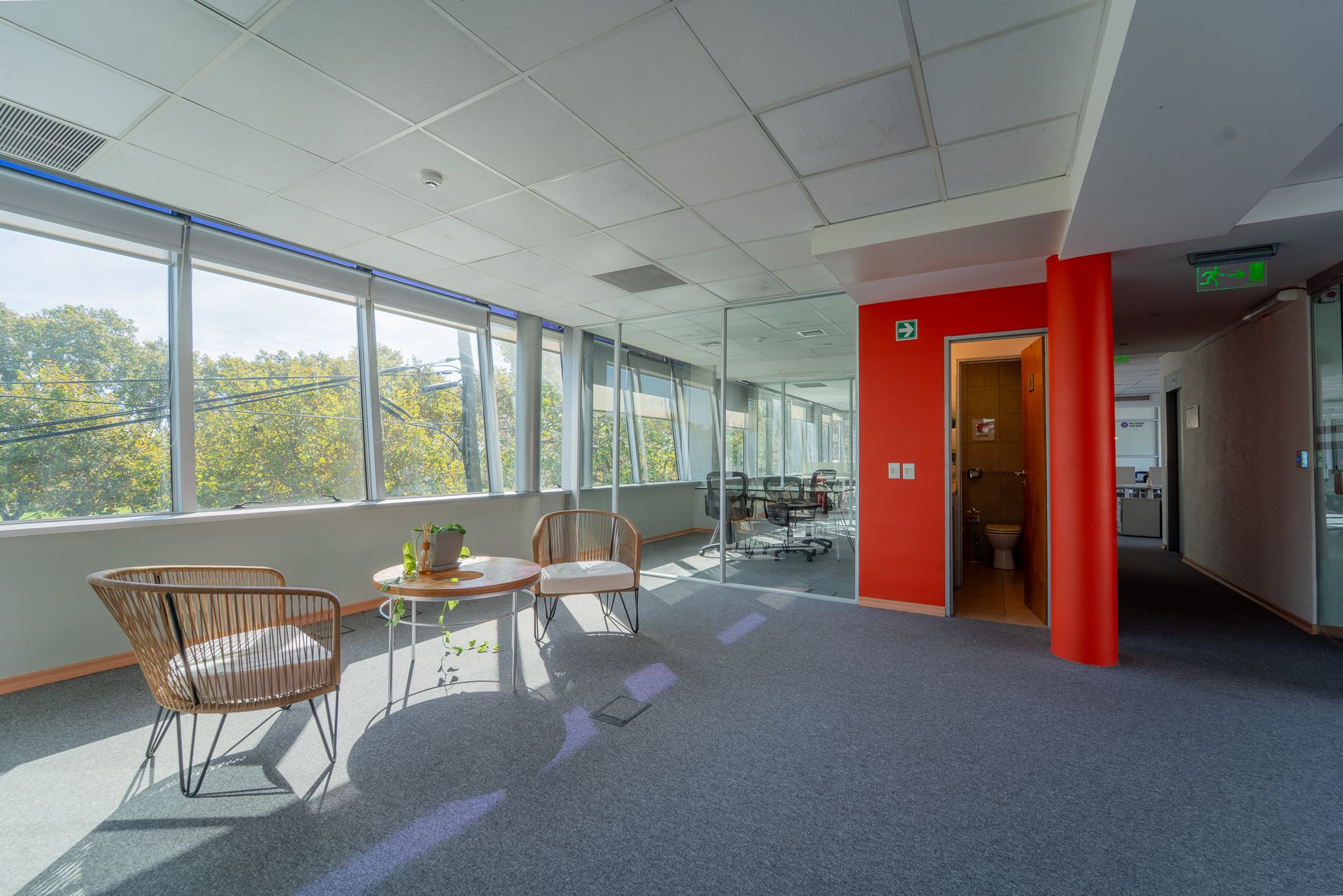 Oficinas premium con terraza en Martinez