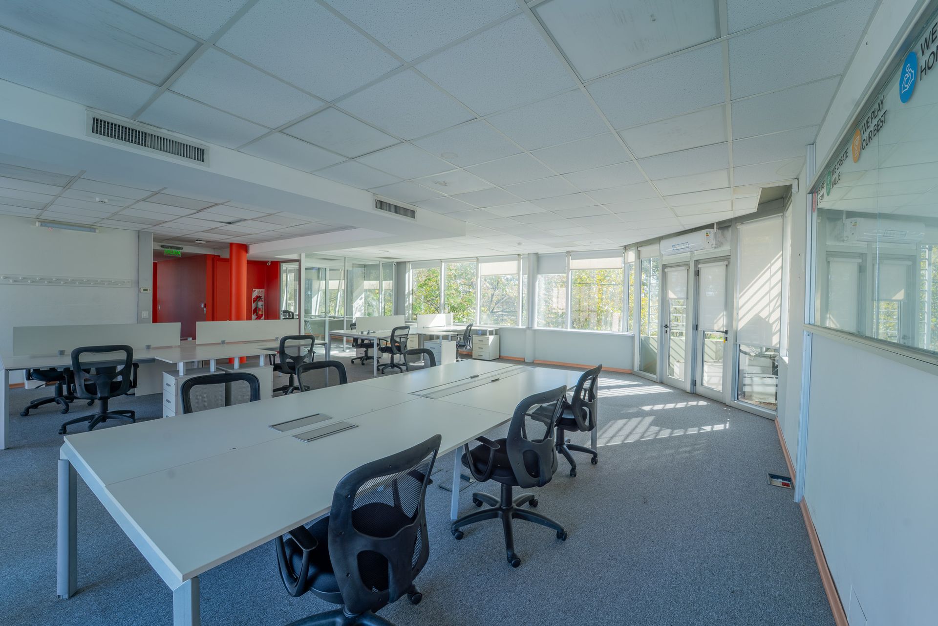 Oficinas premium con terraza en Martinez