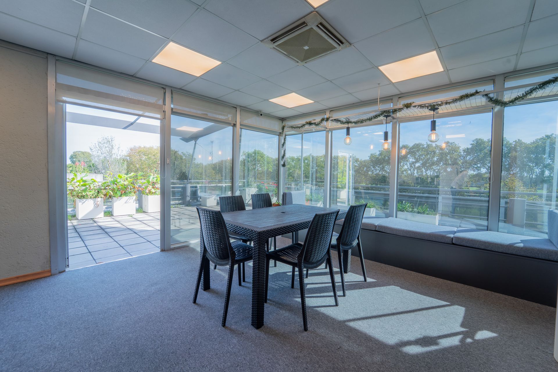 Oficinas premium con terraza en Martinez