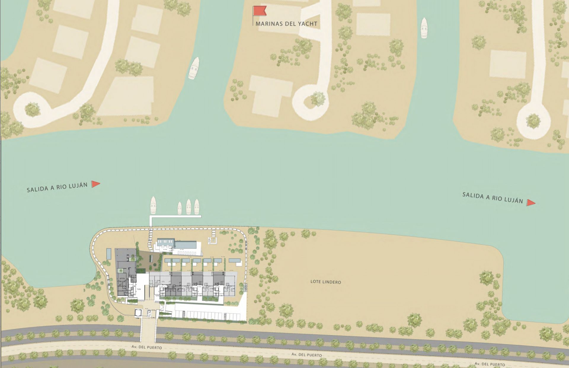 Venta 3 Ambientes En Acqua Marina Nordelta Al Rio