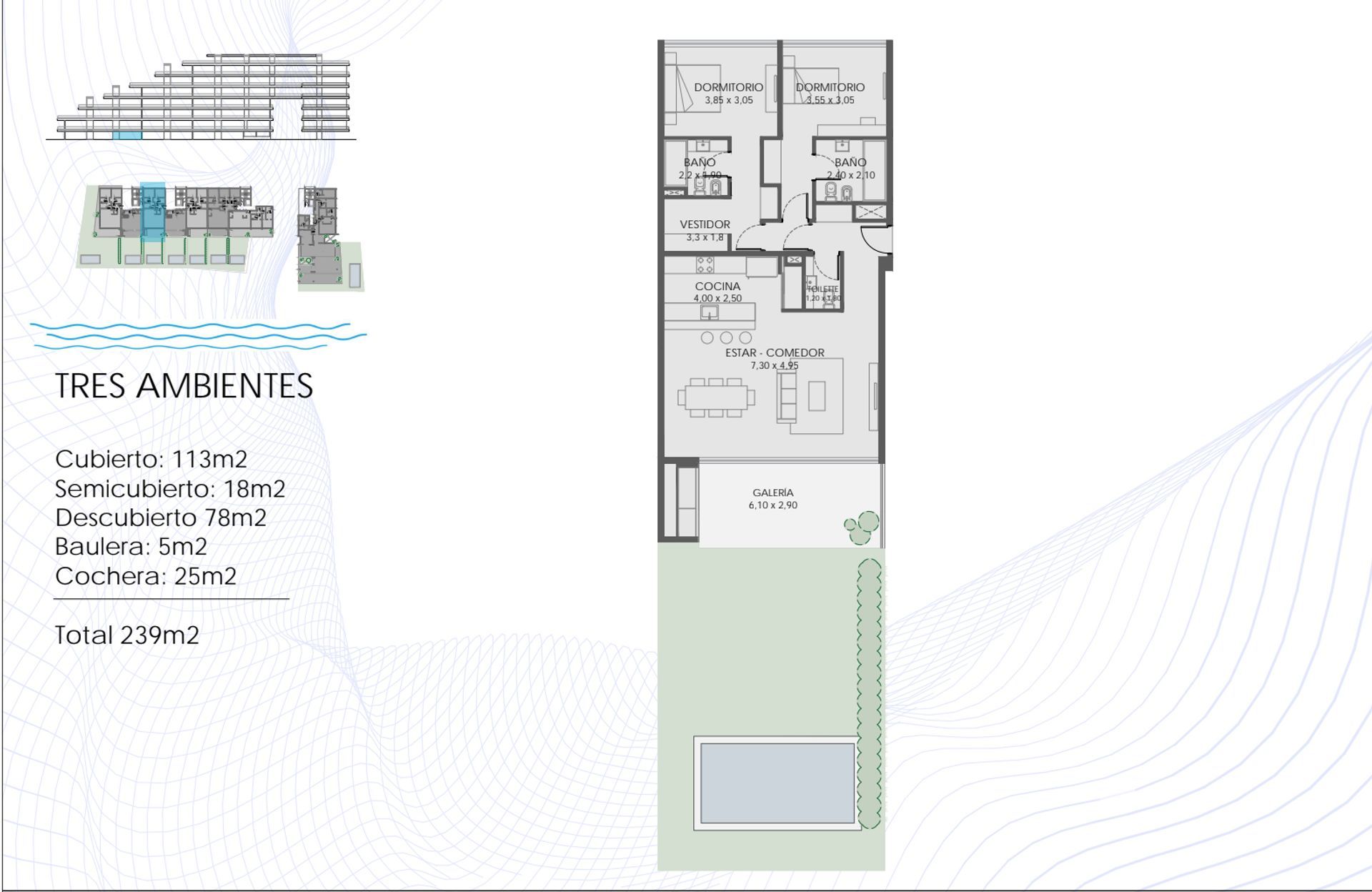 Venta 3 Ambientes En Acqua Marina Nordelta Al Rio