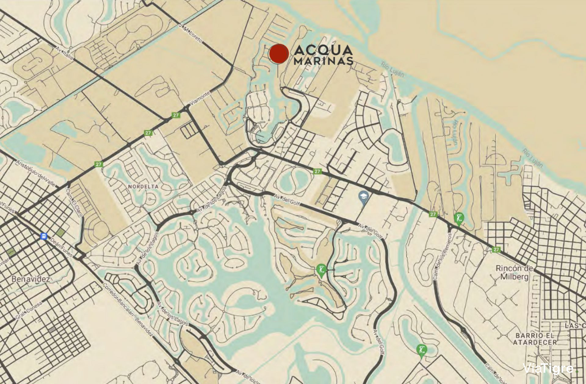 Venta 3 Amb Pb Jardin Acqua Marina Nordelta Al Rio