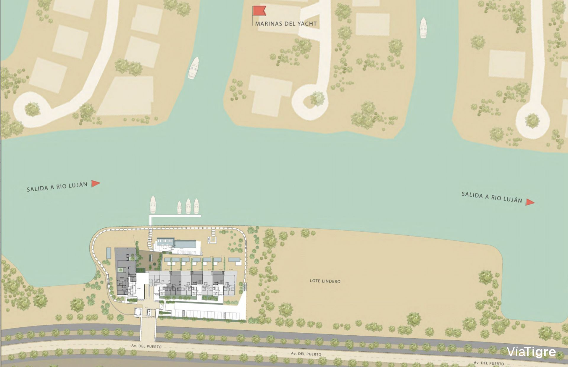 Venta 3 Amb Pb Jardin Acqua Marina Nordelta Al Rio