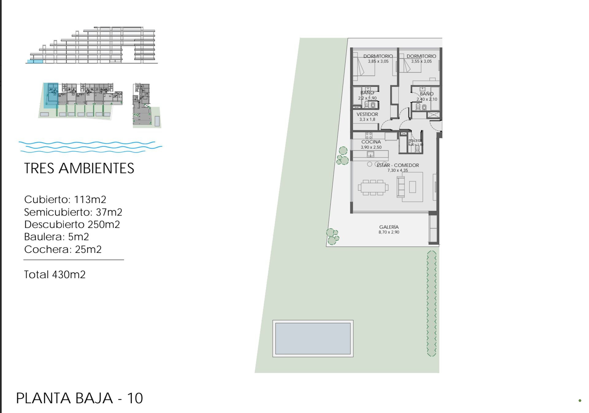 Venta 3 Amb Pb Jardin Acqua Marina Nordelta Al Rio