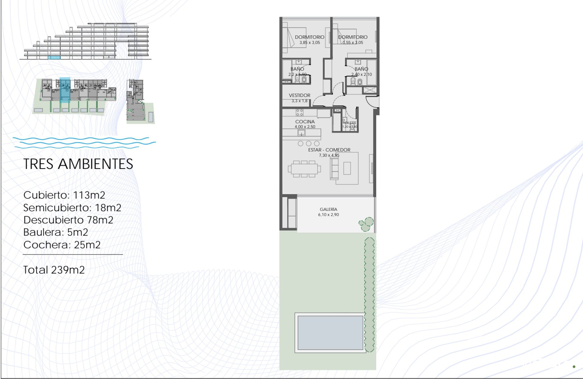 Venta 3 Amb Pb Jardin Acqua Marina Nordelta Al Rio