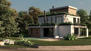 House In Construction Los Puentes Lot 14