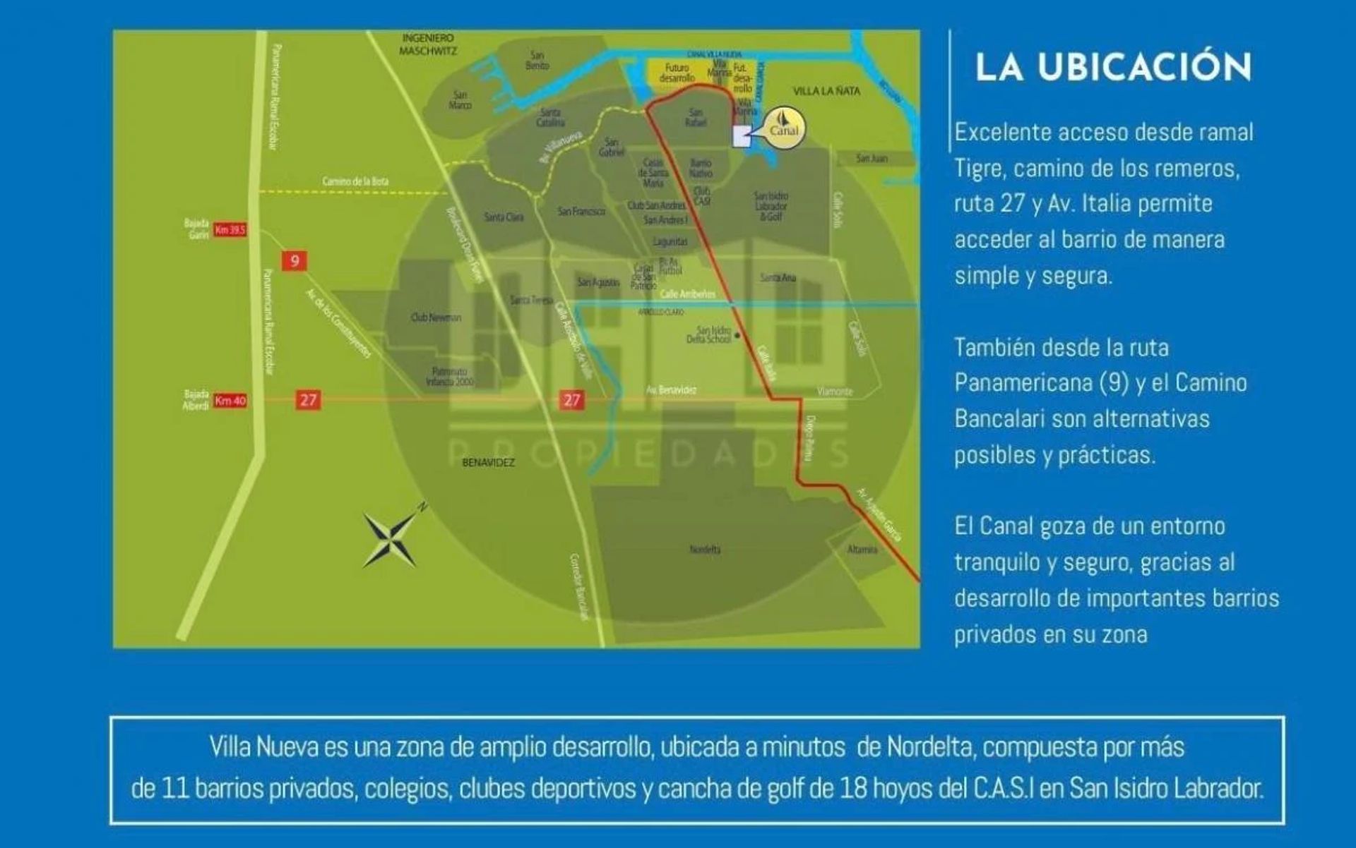 Venta Lote Al Rio Barrio El Canal - Villanueva