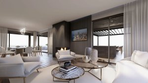 Dpto. 3 Ambientes en Torre Esmeralda, Nordelta