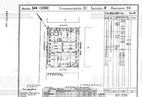 Sale Lot in Martinez Sellable 444.82 m²