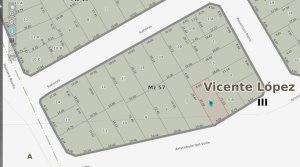 Sale lot 174 m² excellent area of Vicente López