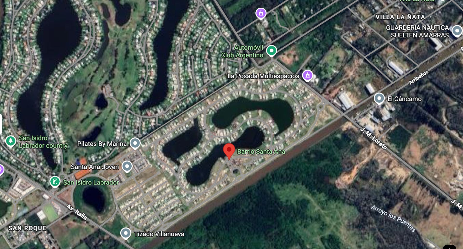 Venta Lote A La Laguna En B. Santa Ana, Benavidez