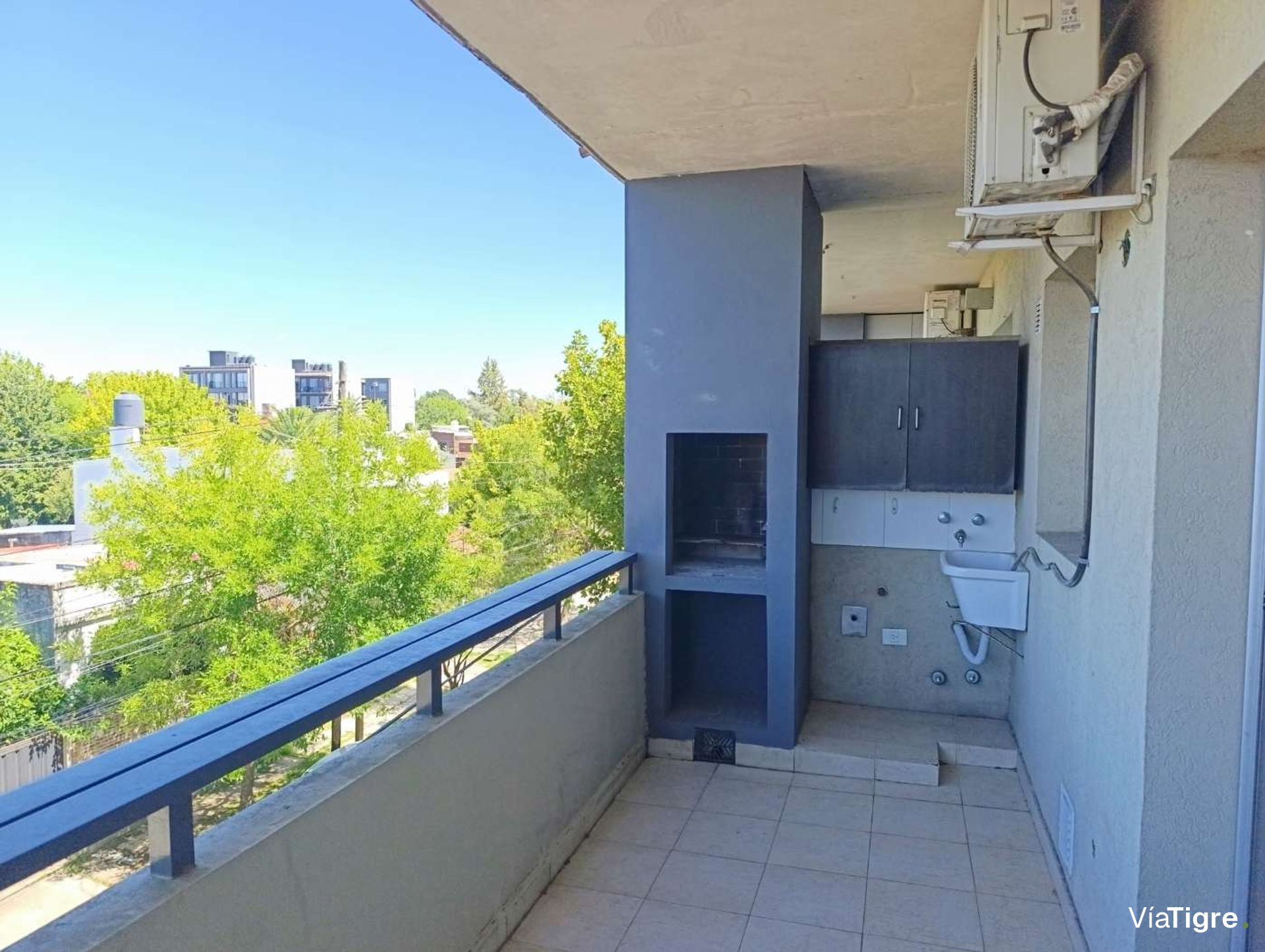 Departamento en Alquiler balcón parrilla Tigre