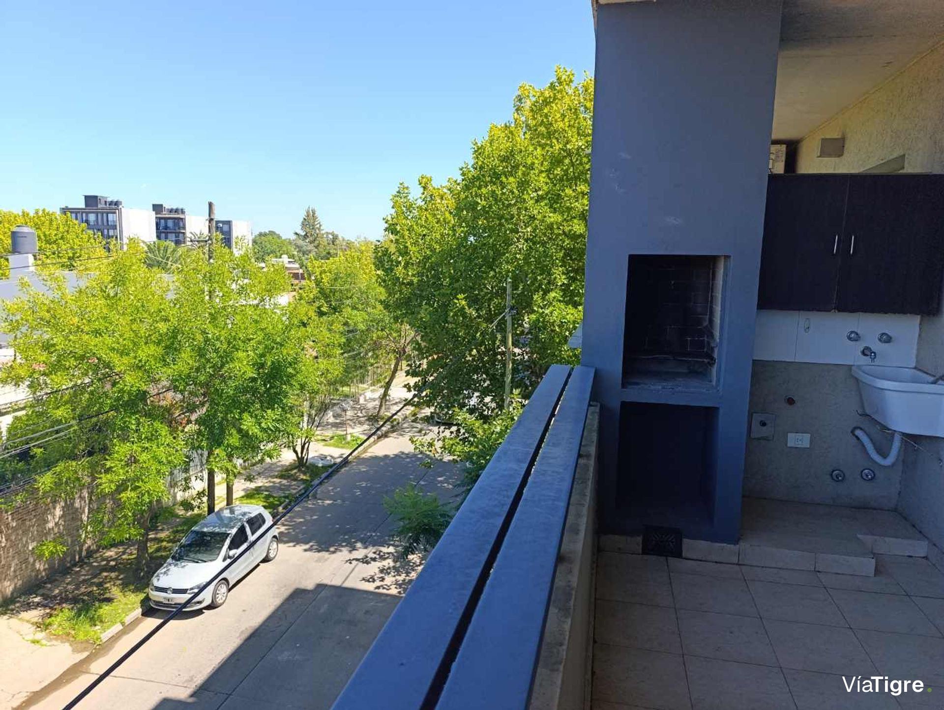 Departamento en Alquiler balcón parrilla Tigre