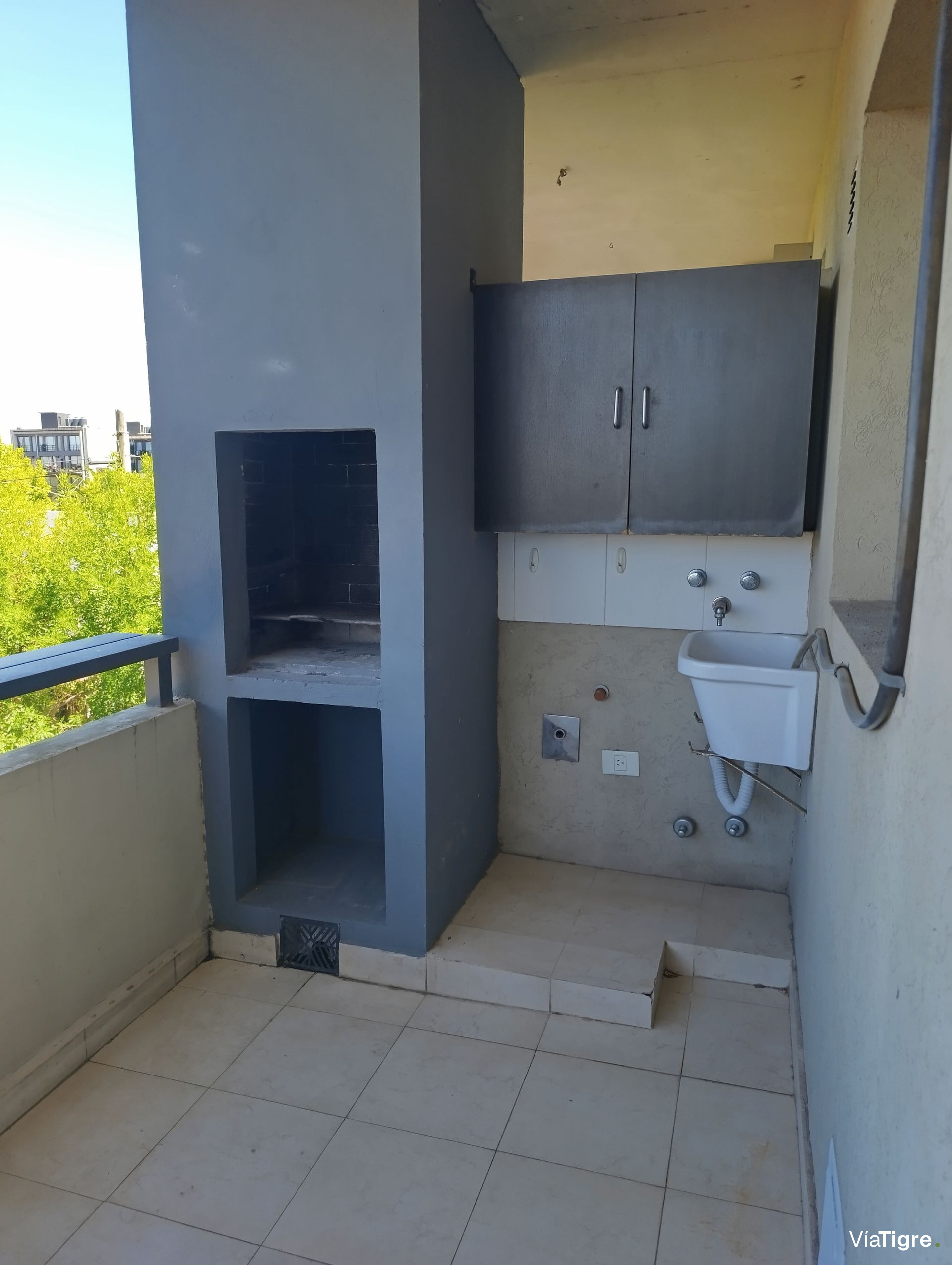 Departamento en Alquiler balcón parrilla Tigre
