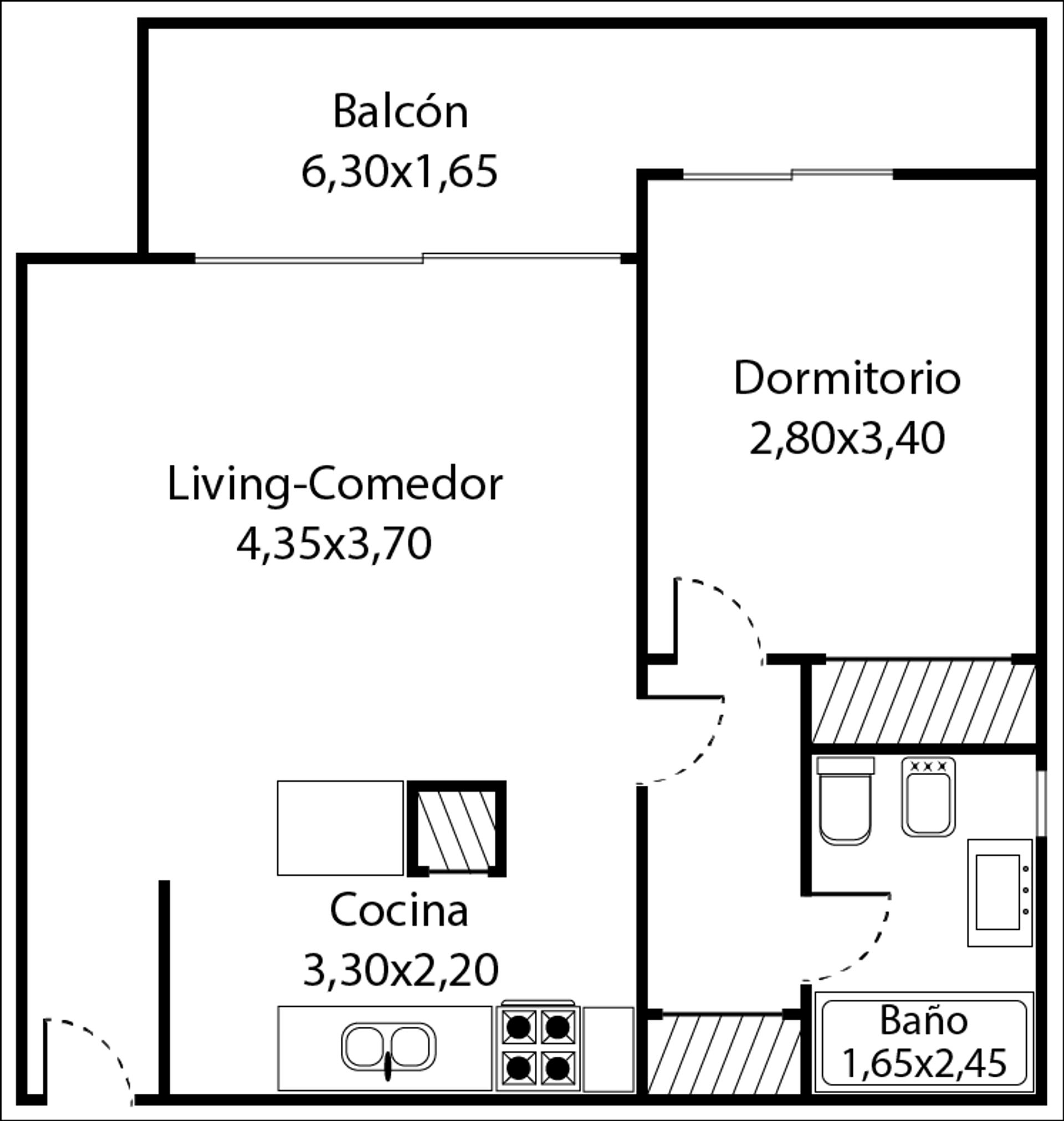 Venta Depto 2 Ambientes Con Cochera En Florida