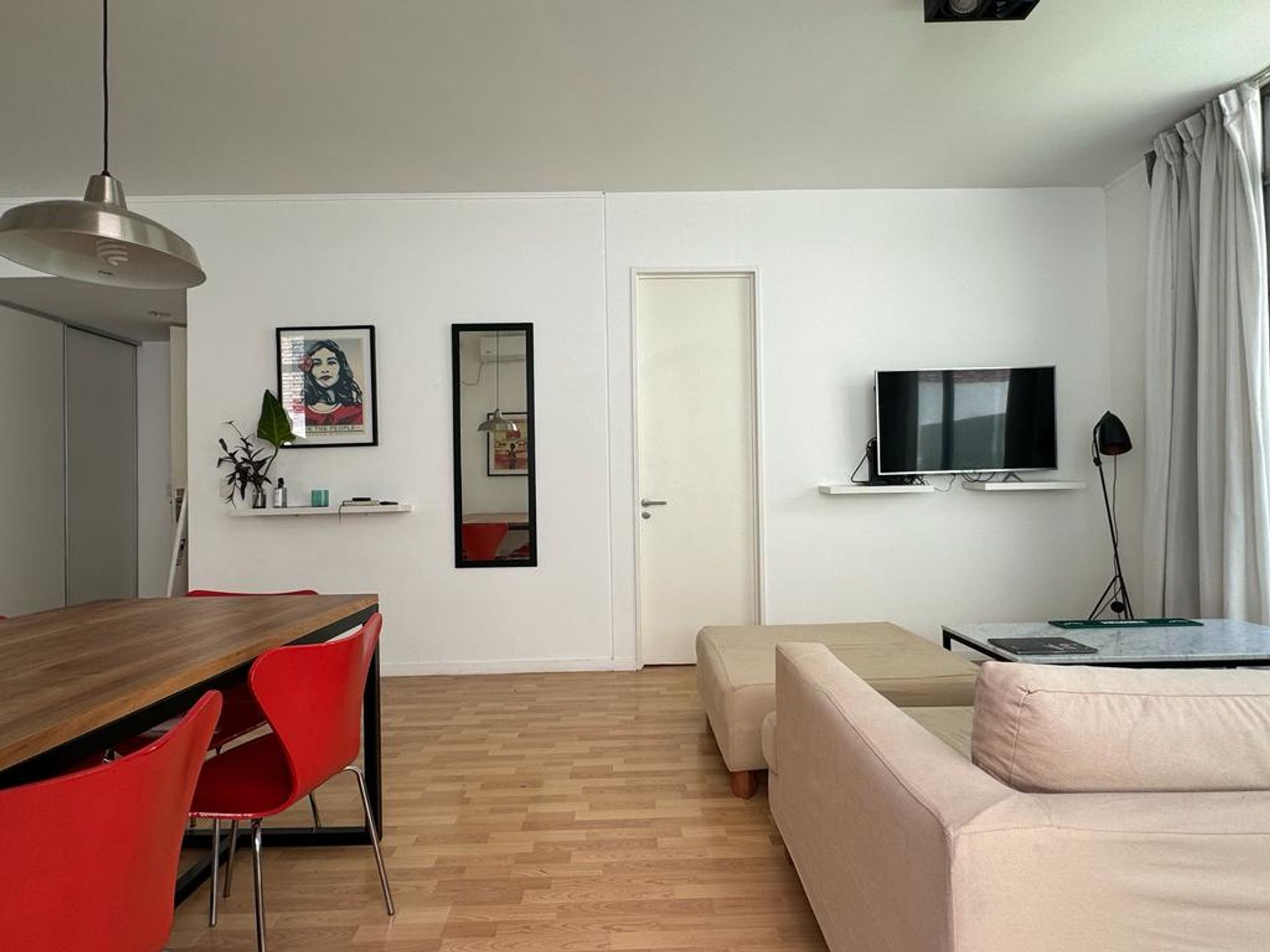 2 Amb amoblado c/jardín, cochera y pileta MARTINEZ