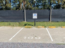 Sale parking space desc in complex Vila Vela Tigre