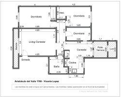 PH 3 amb + escritorio | cercano a Puente Saavedra
