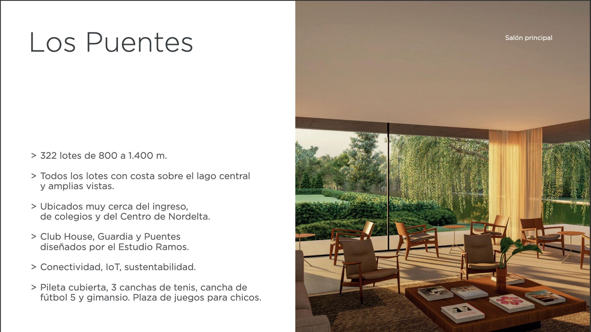 Venta LOTE Nordelta Los Puentes al LAGO