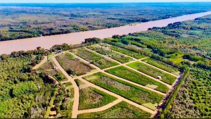 Lot in Nautico Albardon neighborhood facing Escobar