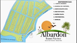 Lot in Nautico Albardon neighborhood facing Escobar