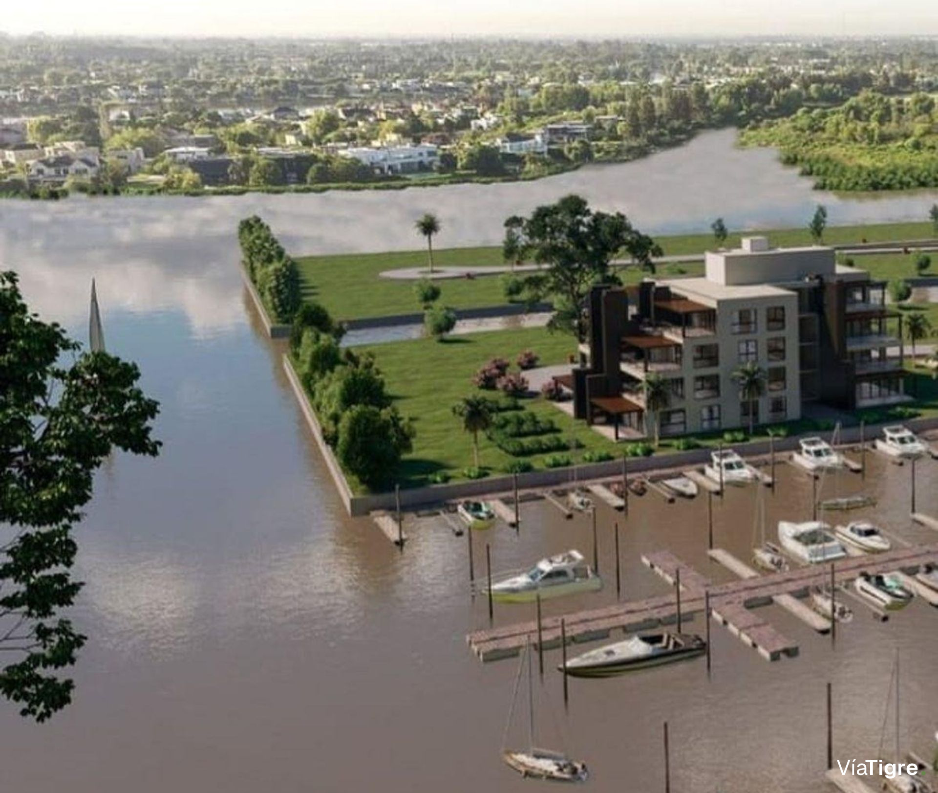 Venta LOTE AL RIO AMARRA PROPIA B°Náutico EL CANAL