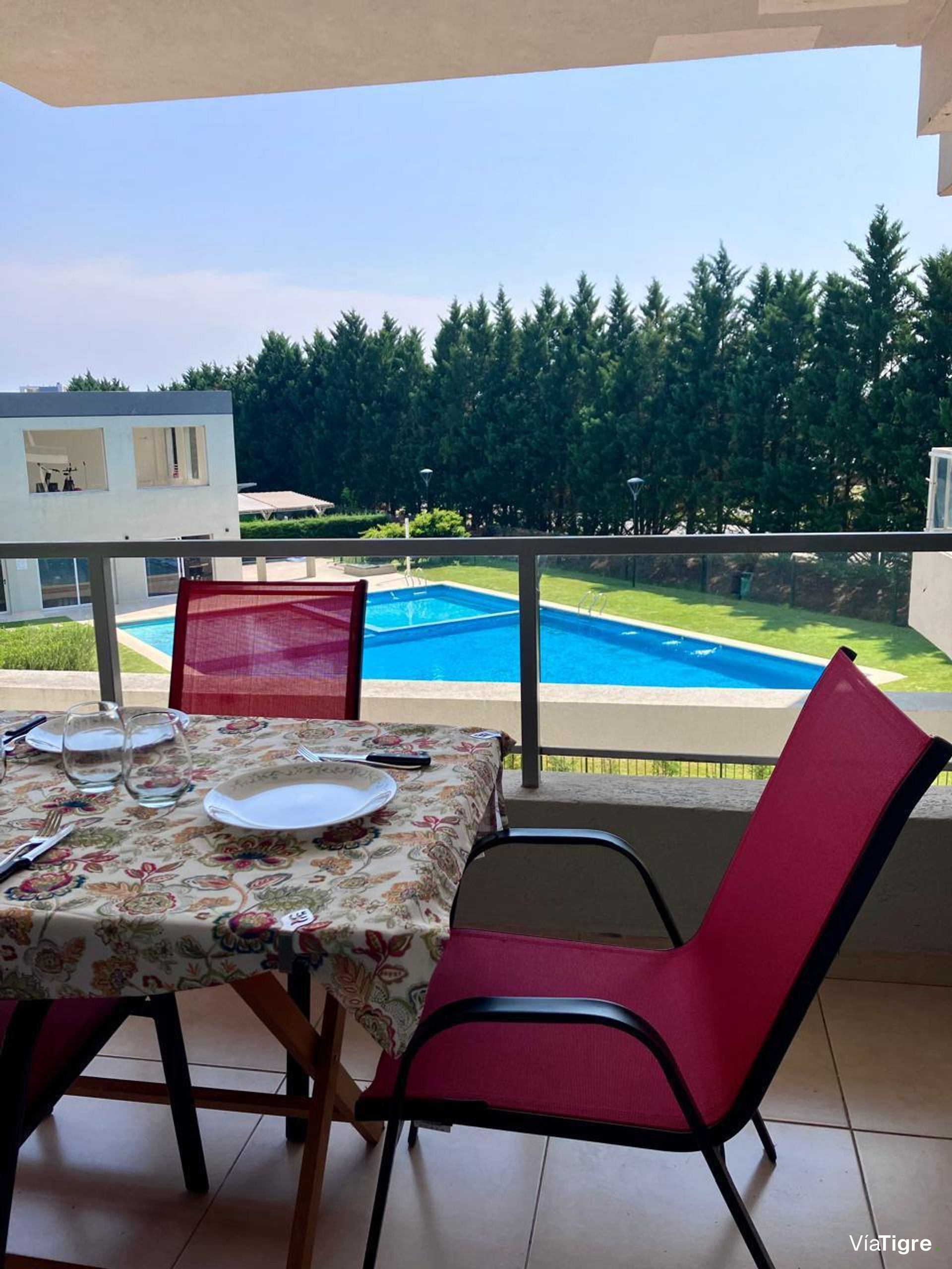 Monoamb divi alquiler balcon cochera Palmar Nordel