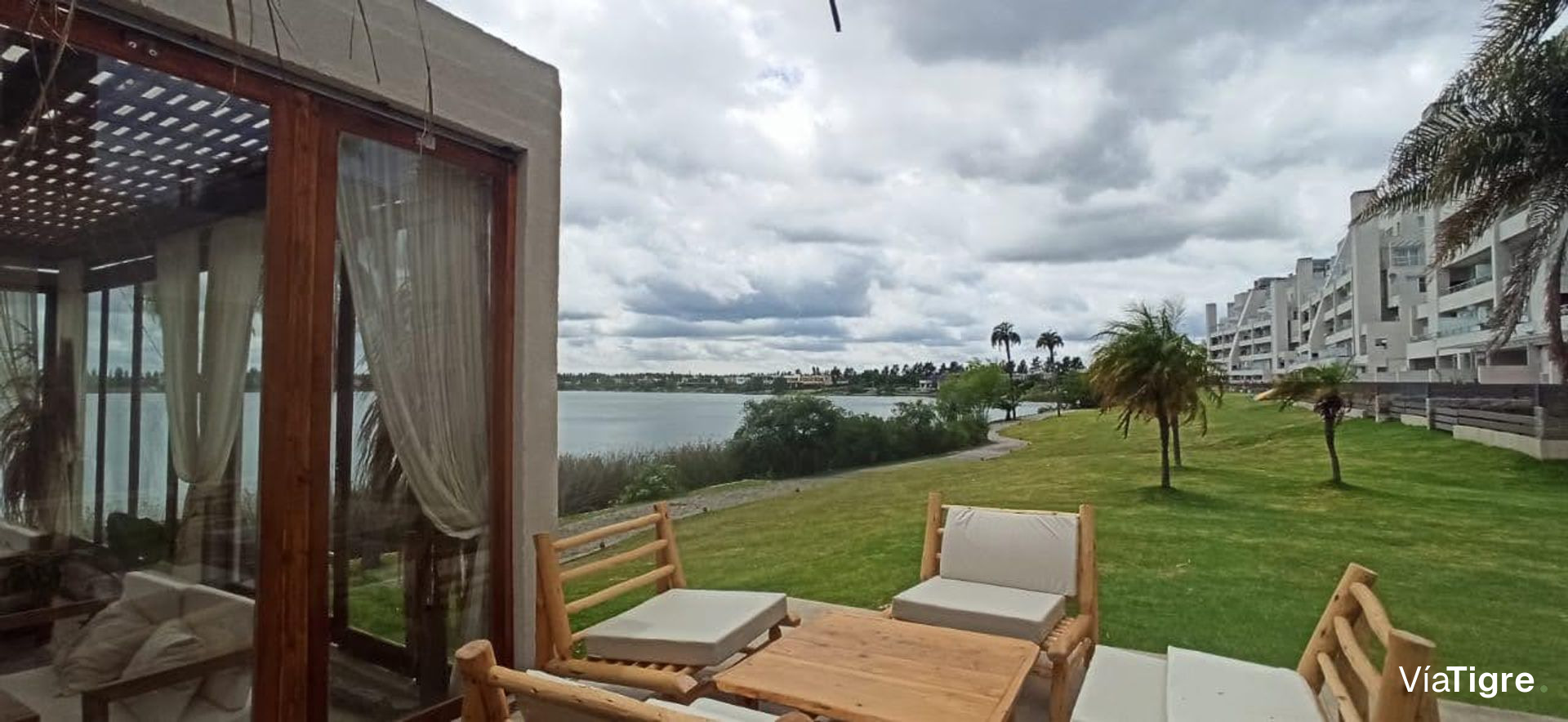 Depto Venta,Tigre,3 Amb,Villanueva,Con Jardín/Lago