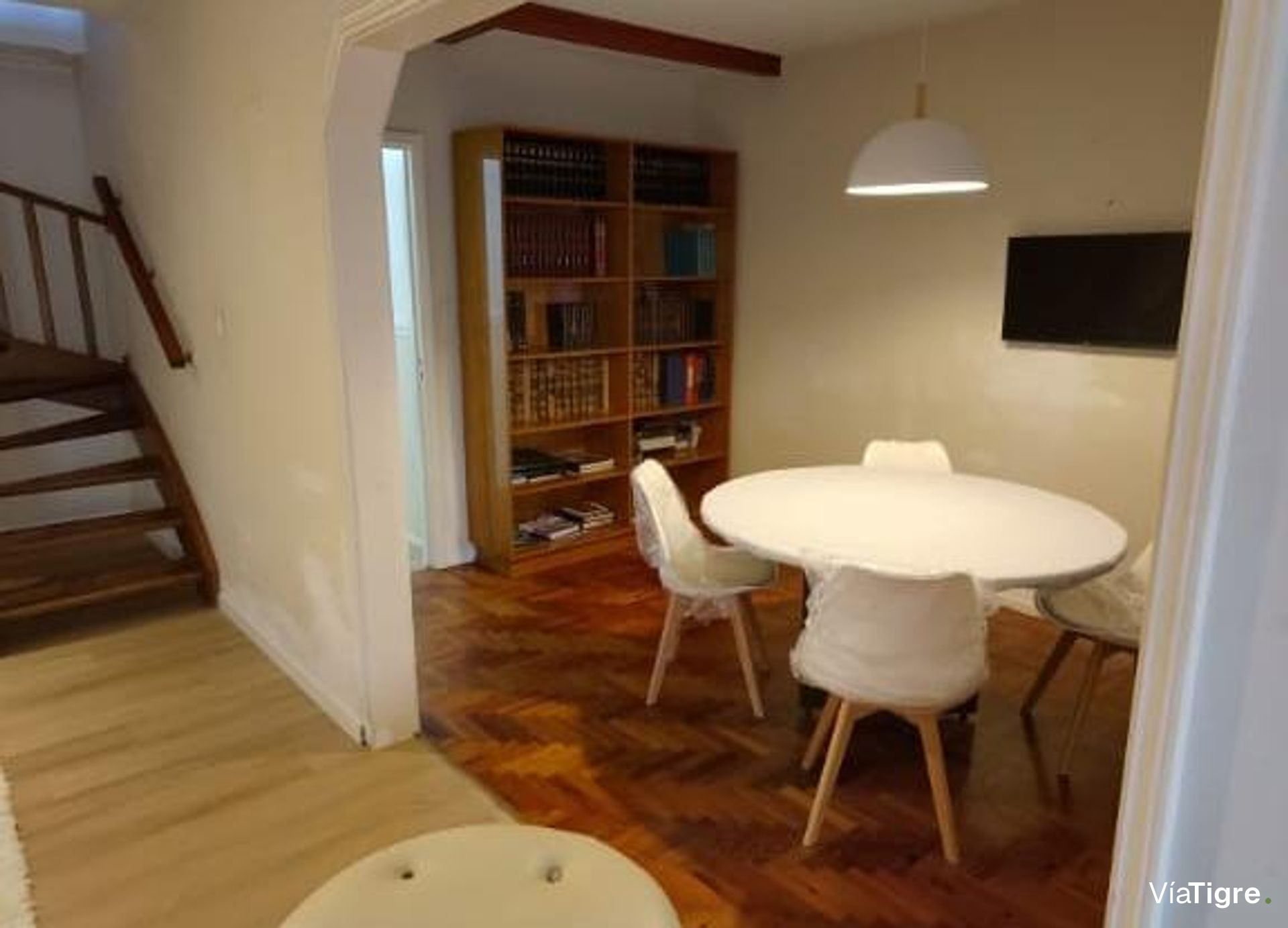 Casa alquiler Martinez jardín cocheras c/muebles