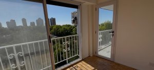 2-bedroom with balcony open view - La Lucila.