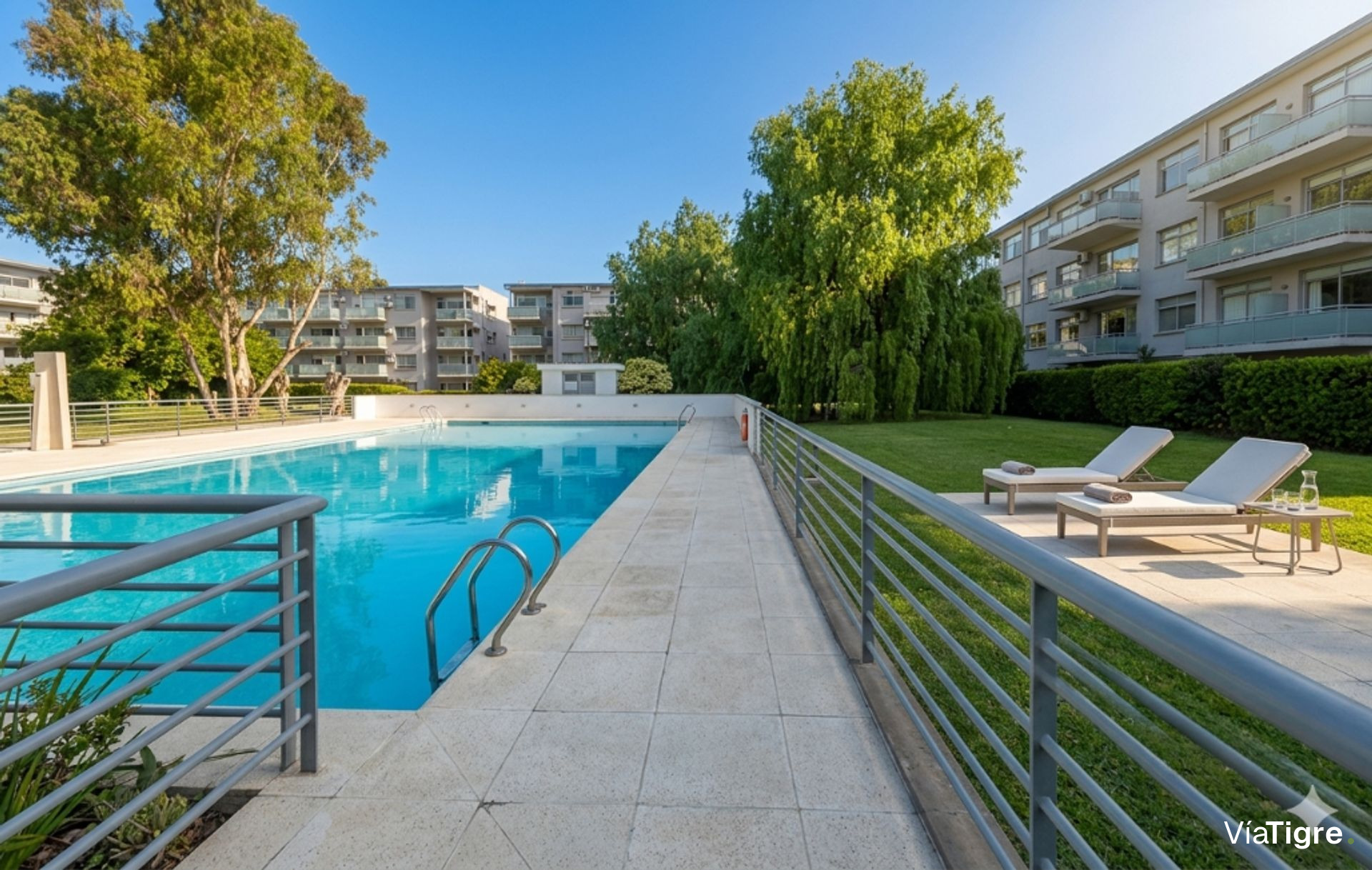 Venta Depto 3 ambientes en Tigre c Jardin/pileta.