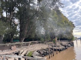 Excelente Lote Al Rio Lujan Con Acceso Por Tierra