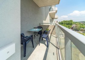 1-bedroom for rent with balcony and amenities